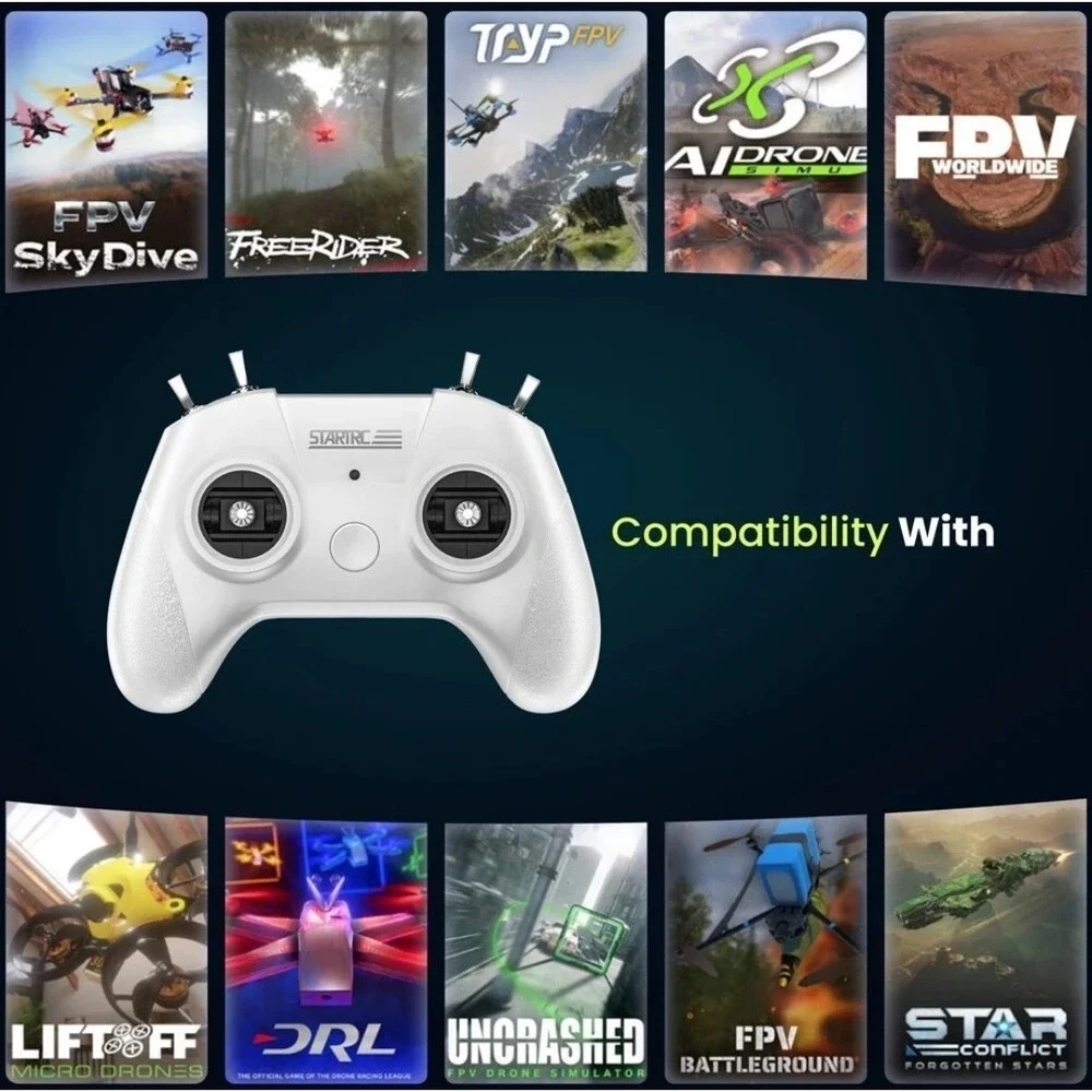 StartRC S8 FPV Remote Controller 8 Channels For RC Flight Simulators